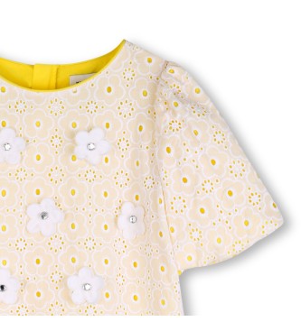 Marc Jacobs Robe brod�e jaune