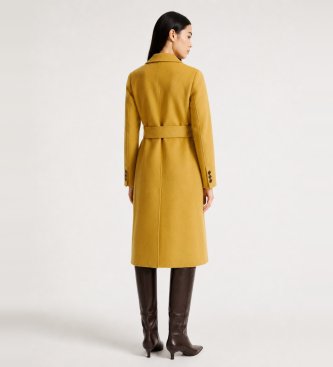 Marella Mlllaghi mustard coat
