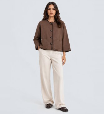 Marella Manteau Mlssatira marron