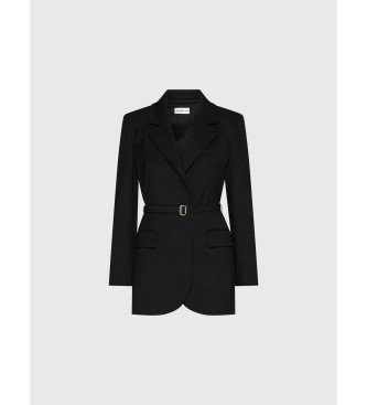 Marella Cerreto schwarzer elastischer Blazer