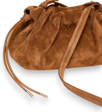 Marella Bolsa de camurça Mlacime castanha