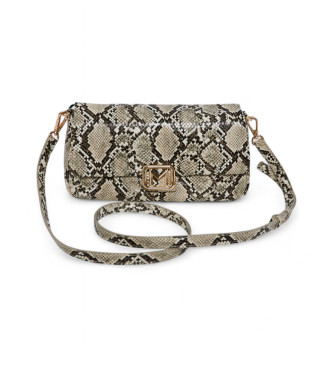 Marella Borsa Emily a forma di serpente con stampa animalier