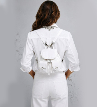 Marella White lightweight poplin shirt