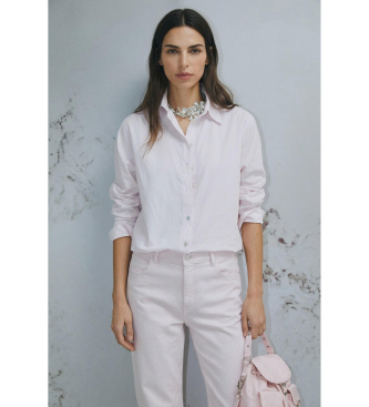 Marella Pink lightweight poplin shirt