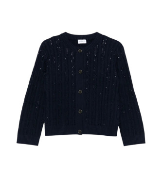 Marella Cardigan digitale marino