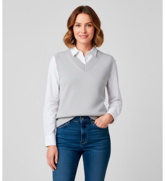 Marella Gilet grigio Severo