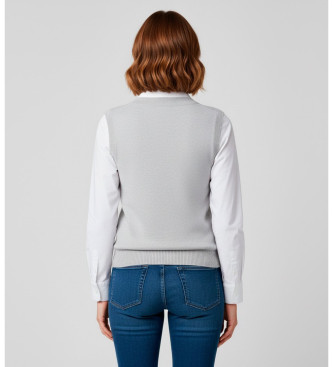 Marella Gilet grigio Severo