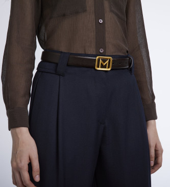 Marella Brown Salpa Leather Belt