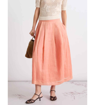 Marella Lichtgewicht koraal ramee rok Mllgettito koraal