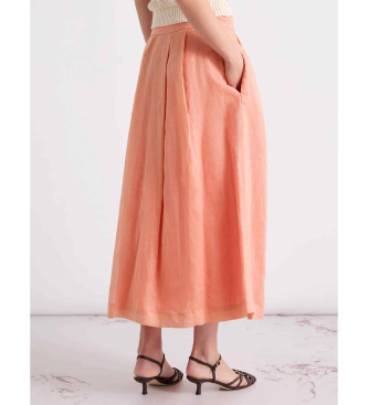 Marella Lichtgewicht koraal ramee rok Mllgettito koraal