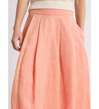 Marella Lichtgewicht koraal ramee rok Mllgettito koraal