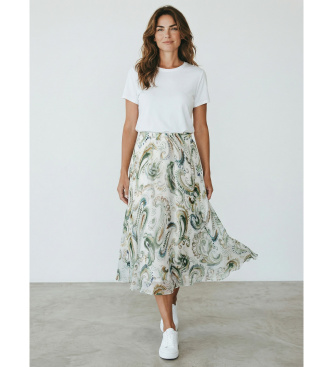 Marella Skirt Mllfaelan white, multicolour