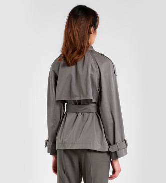 Marella Gabardina Remote gris