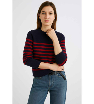 Marella Pace Marinefarbener Pullover aus Kaschmir