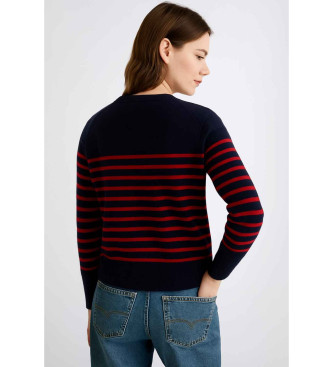 Marella Pace Marinefarbener Pullover aus Kaschmir