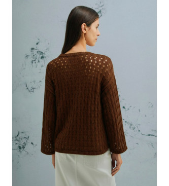 Marella Jersey Mlmfiorire marr�n