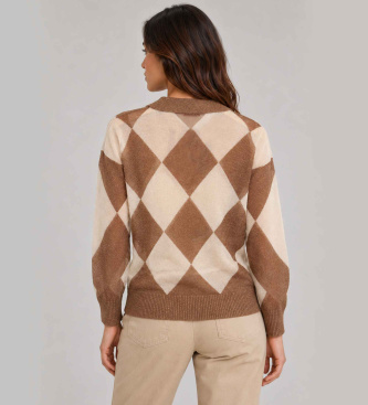 Marella Mlssamba brown sweater