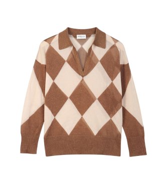 Marella Mlssamba brown sweater