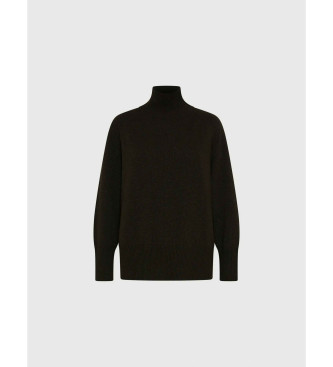 Marella Camisola oversize castanha de l e caxemira Ismaele