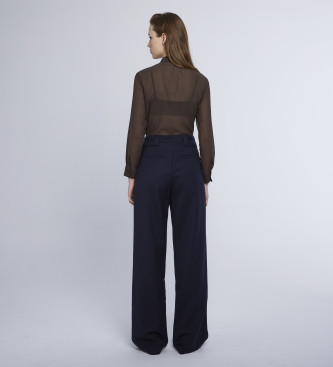 Marella Trousers Bananas navy