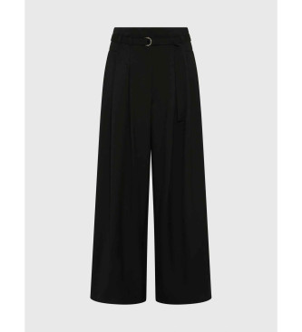 Marella Pantalon taille haute Bondeno noir