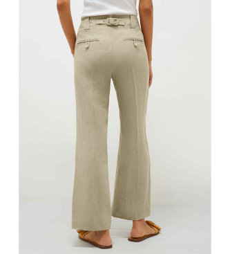 Marella Falco broek groen, beige