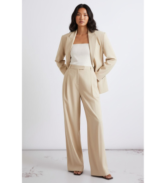 Marella Mllcaliga beige trousers