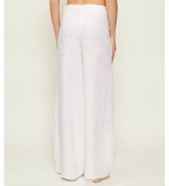 Marella Cal�as de linho branco Mllottelia