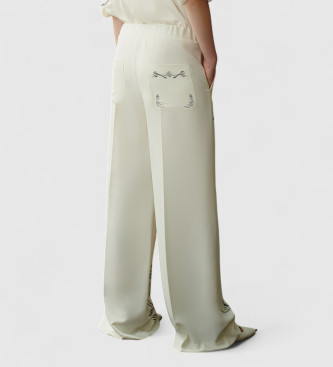 Marella Pantaloni lunghi Pesco bianco sporco