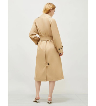 Marella Trench long sable Grolla