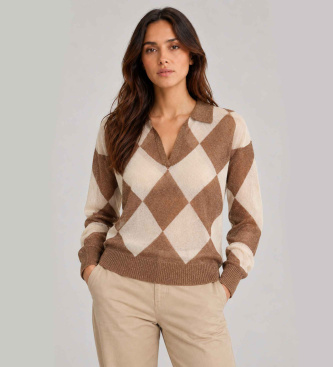 Marella Mlssamba brown sweater