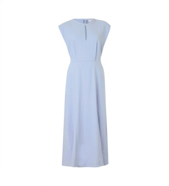 Marella Vestido Crema azul