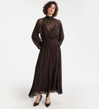 Marella Brown Mllgarza dress