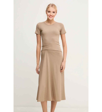 Marella Norois beigefarbenes Kleid