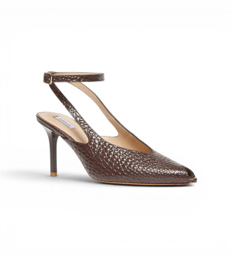 Marella Chaussures en Cuir Mlapalomba marron