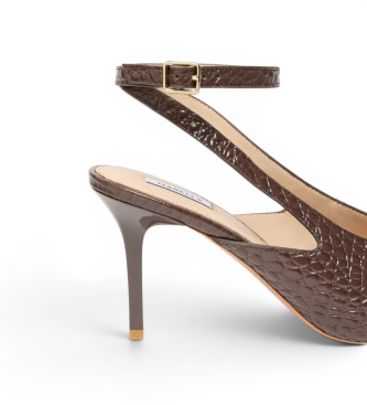 Marella Chaussures en Cuir Mlapalomba marron