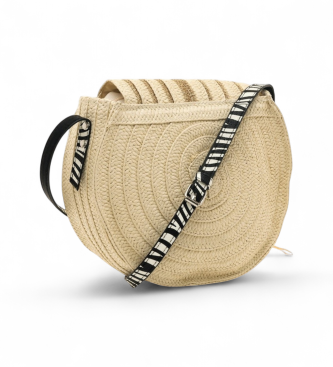 Mariamare Borsa a tracolla beige Adina