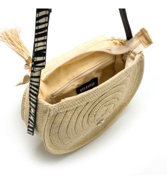 Mariamare Borsa a tracolla beige Adina
