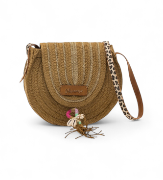 Mariamare Borsa a tracolla marrone Adina