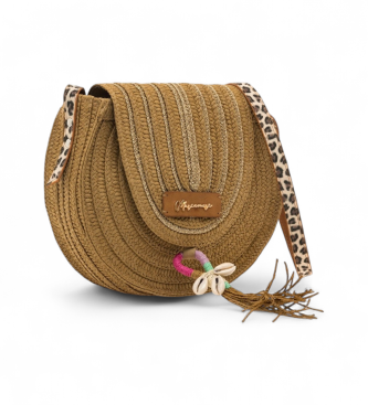 Mariamare Borsa a tracolla marrone Adina