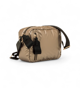 Mariamare Bolsa de ombro dourada Aure