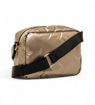 Mariamare Bolsa de ombro dourada Aure