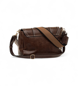 Mariamare Borsa a tracolla Casey marrone