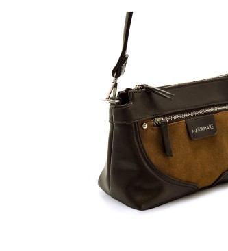 Mariamare Clovis Shoulder Bag Brown