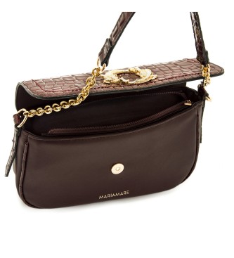 Mariamare Burgundy Cody shoulder bag