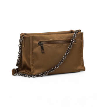 Mariamare Borsa a tracolla marrone Dauma
