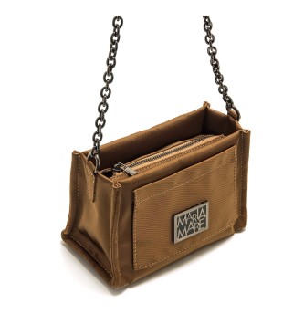 Mariamare Borsa a tracolla marrone Dauma