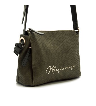 Mariamare Bolsa de ombro verde Nika