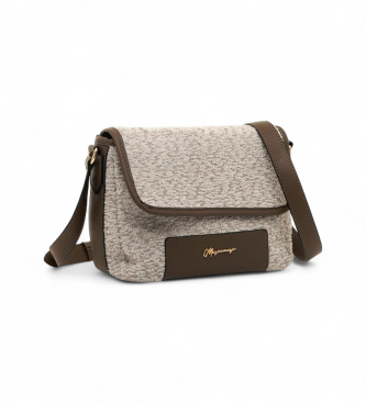 Mariamare Borsa a tracolla beige Taimi