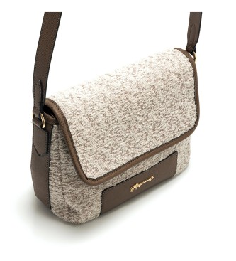 Mariamare Borsa a tracolla beige Taimi